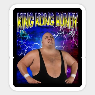 KING KONG BUNDY Sticker